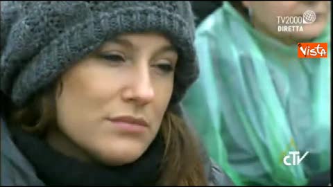 Giubileo, anche il Premier Renzi e la moglie Agnese presenti in piazza San Pietro