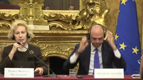 Alfano al convegno 