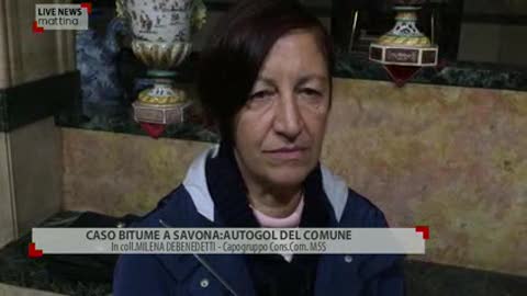 Caso Bitume a Savona, Debenedetti: 