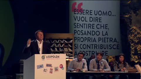 Leopolda, Renzi: 
