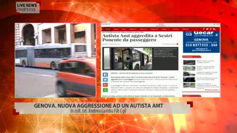 Violenza sui bus Amt, Gamba(Filt Cgil): 