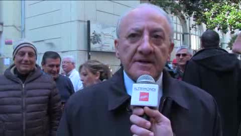 Napoli, De Luca: 