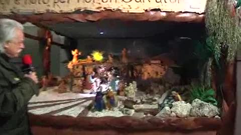 Il presepe dei Padri Cappuccini a Sanremo