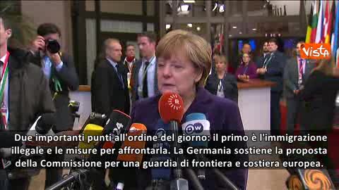 Bruxelles, Merkel: 