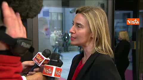 Bruxelles, Mogherini: 