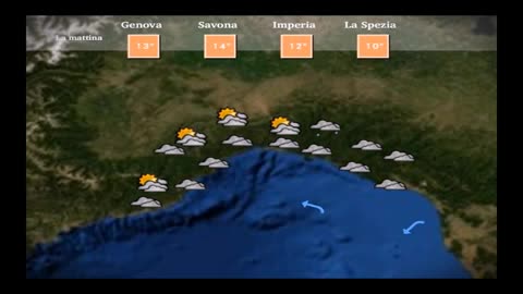 Le previsioni del tempo in Liguria per domenica 20 dicembre