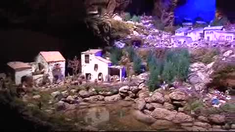 Le tradizioni liguri con il presepe a Sant'Agata d'Imperia