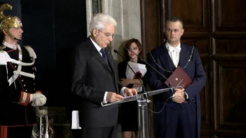 Banche, il Presidente Mattarella: 