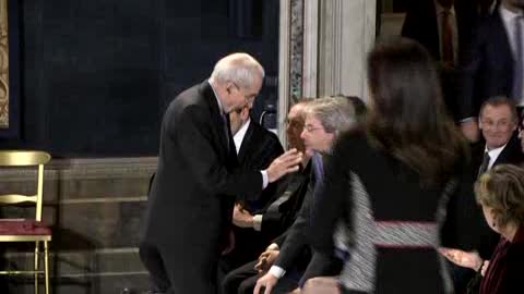 Cerimonia di auguri di Natale al Quirinale, i ministri presenti