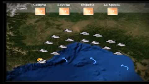 Le previsioni del tempo in Liguria per giovedì 24 dicembre