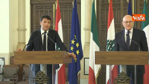 Beirut, Renzi: 