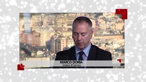 Natale 2015, gli auguri del sindaco di Genova Doria