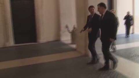 Renzi incontra il Primo Ministro libico designato Fayez Al Serraj