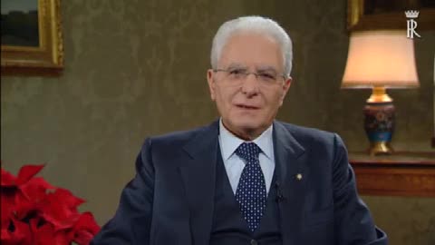 Il discorso di fine anno di Mattarella: 