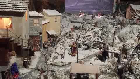 Nel presepe di San Bartolomeo della Certosa scenari e movimenti da fiaba 