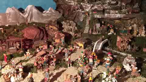 A Casanova di Sant'Olcese un presepe privato ma aperto alle scolaresche