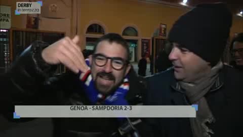 Il derby alla Sampdoria, i commenti di tifosi e ospiti illustri