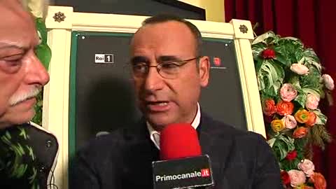 Carlo Conti a Primocanale: "Ecco il mio Festival di Sanremo"