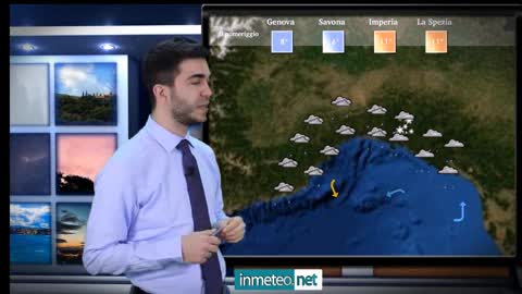 Le previsioni del tempo in Liguria per giovedì 14 gennaio