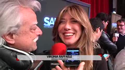 Virginia Raffaele una delle protagoniste del Festival di Sanremo