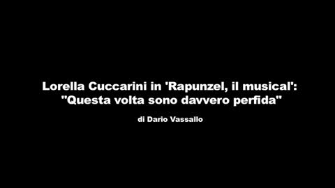 Lorella Cuccarini in 'Rapunzel, il musical': “Questa volta sono davvero perfida”