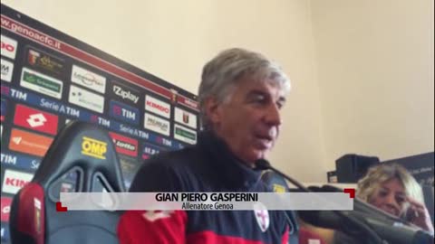 Genoa, Gasperini: 