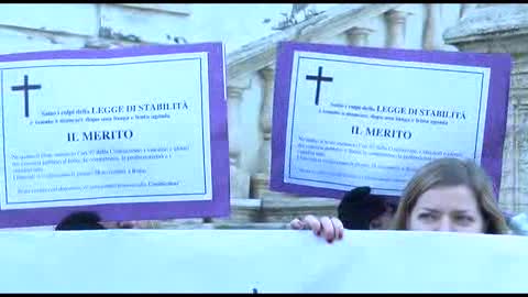 Campidoglio, sit in vincitori della graduatoria del Comune non assunti e in attesa di occupazione
