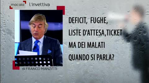 L'invettiva di Manzitti a Macaia: fughe, liste d'attesa, ticket ma quando si parla di malati?