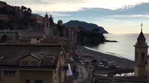 Viaggio in Liguria, la voce del pescatore di Camogli