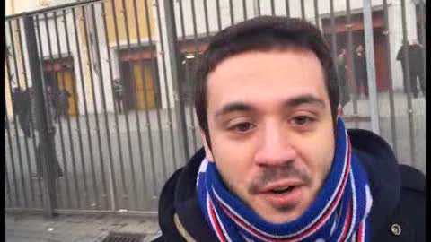 Sampdoria-Napoli 2-4, i tifosi: 