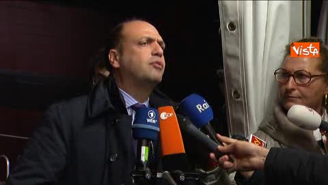 Il Ministro Alfano: 