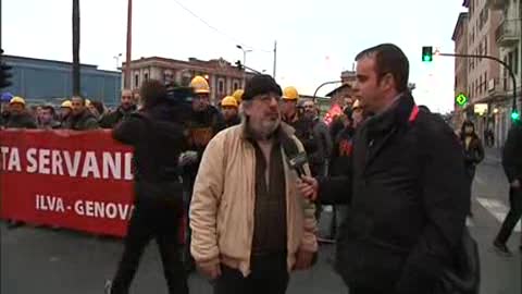 Ilva terzo giorno di protesta, Manganaro: 