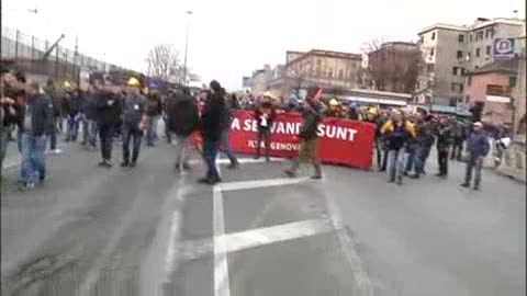 Ilva terzo giorno di protesta, Palombo: 