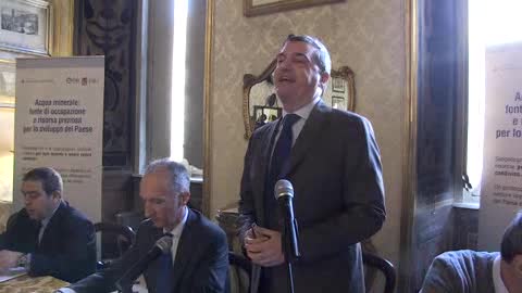 San Pellegrino, convegno con Poletti 'Acqua come fonte di occupazione'