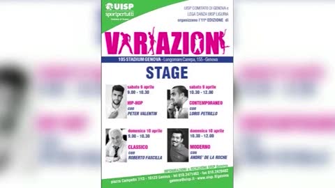 Uisp, al 105 Stadium di Genova torna il concorso di danza 'Variazioni'