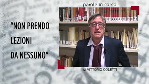 Parole in corso di Vittorio Coletti: 