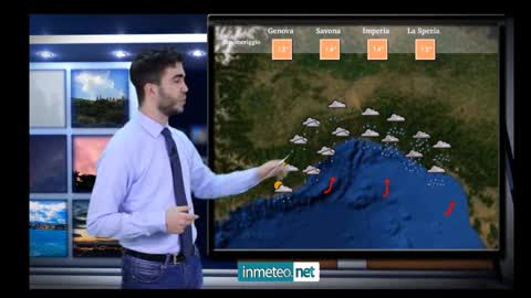 Le previsioni del tempo per martedì 9 febbraio