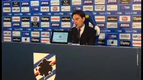 Sampdoria-Atalanta 0-0, Montella: 