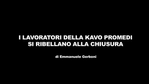 I lavoratori della Kavo Promedi si ribellano alla chiusura 