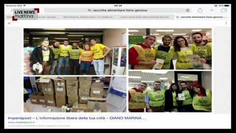 Lions Club Genova, raccolta alimentare per solidarietà