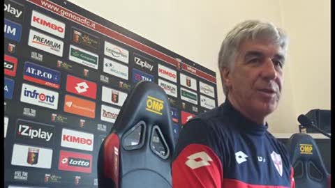 Genoa, Gasperini: 