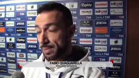 Sampdoria, secondo gol per Quagliarella: 