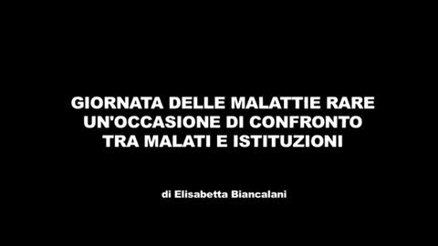 Giornata delle malattie rare, giornata di confronto il Regione