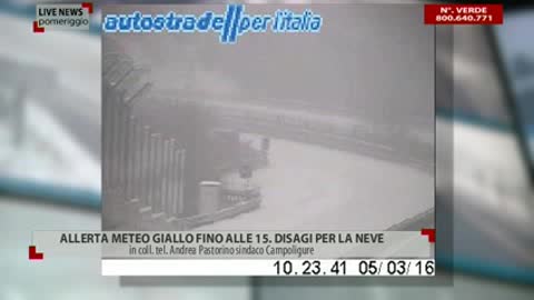 Forti nevicate anche a Campo Ligure, il sindaco: 