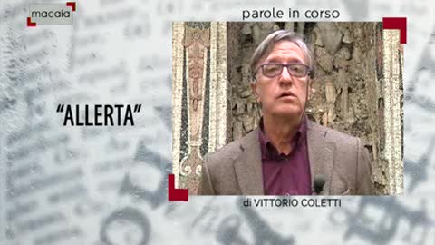 Parole in corso di Vittorio Coletti: 