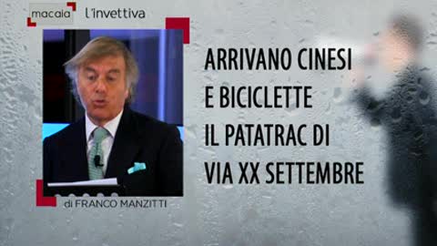 L'invettiva di Manzitti a Macaia - Arrivano cinesi e biciclette: il patatrac di via XX Settembre