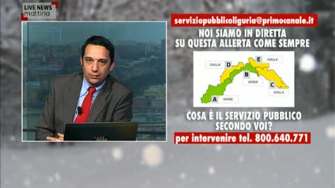 Allerta gialla neve, il sindaco di Casella: 