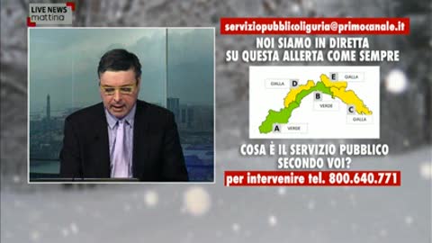 Allerta gialla neve, il sindaco di Valbrevenna: 