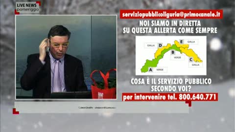 Allerta gialla neve, il sindaco di Lumarzo: 