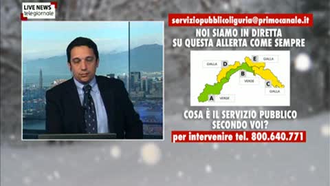 Allerta gialla neve, il sindaco di Cengio: 